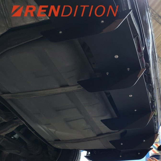 BMW E34 REAR DIFFUSER KIT V2