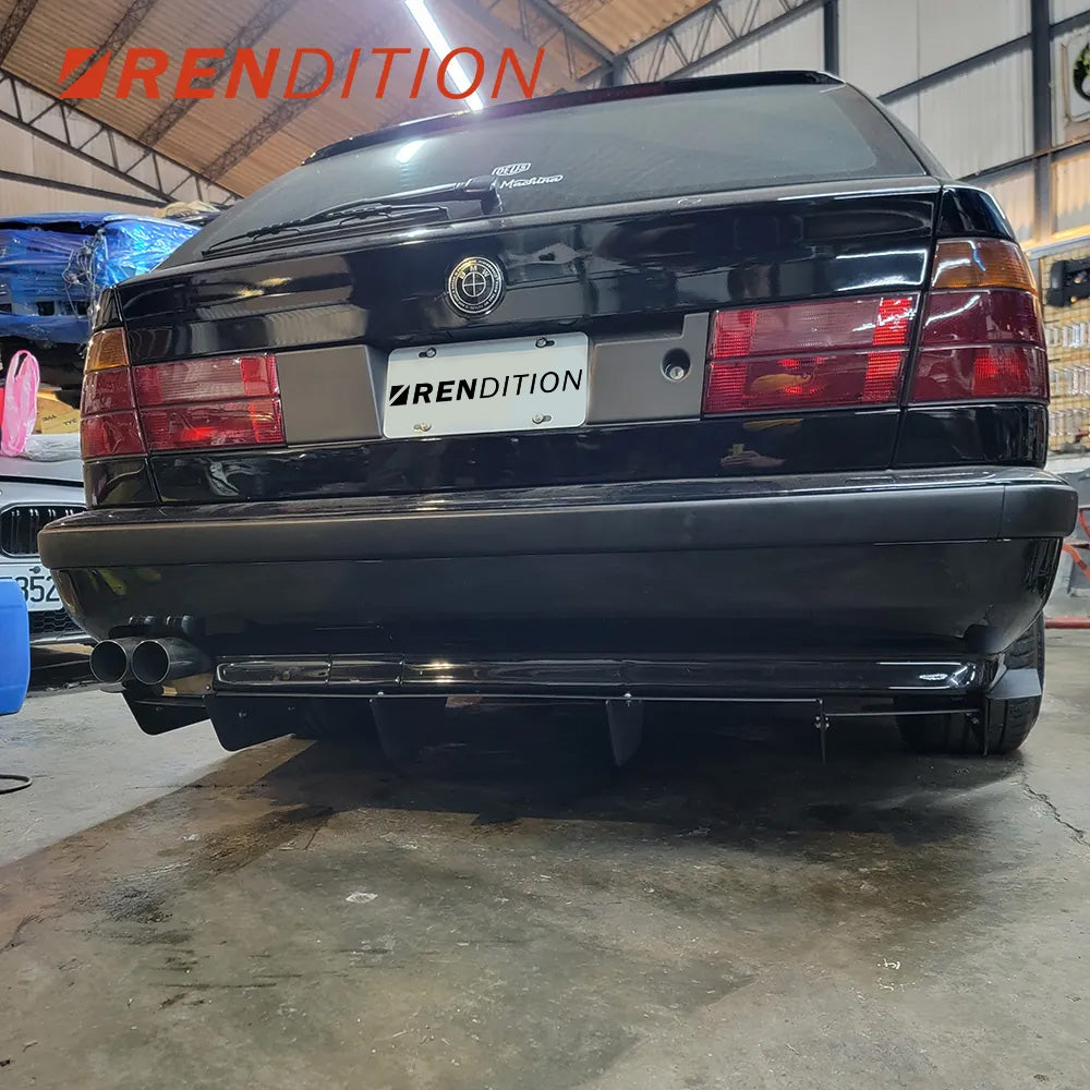 BMW E34 REAR DIFFUSER KIT V2