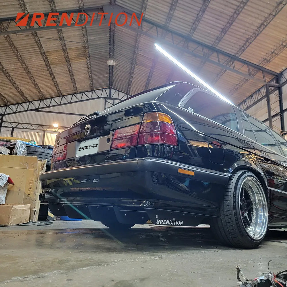 BMW E34 REAR DIFFUSER KIT V2