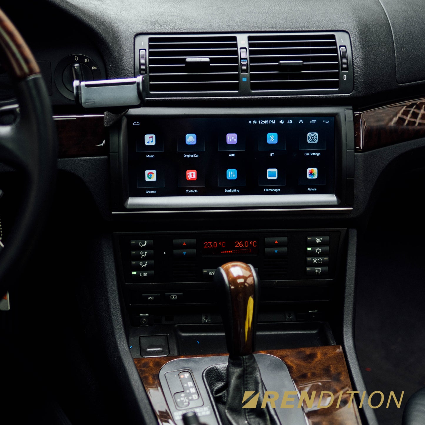 BMW E39 Android Head Unit with Wireless CarPlay