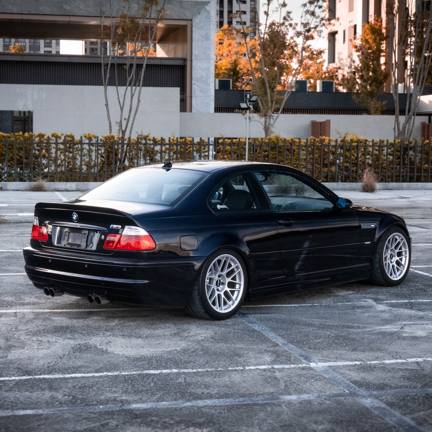 BMW E46 Rear Spoiler Ducktail