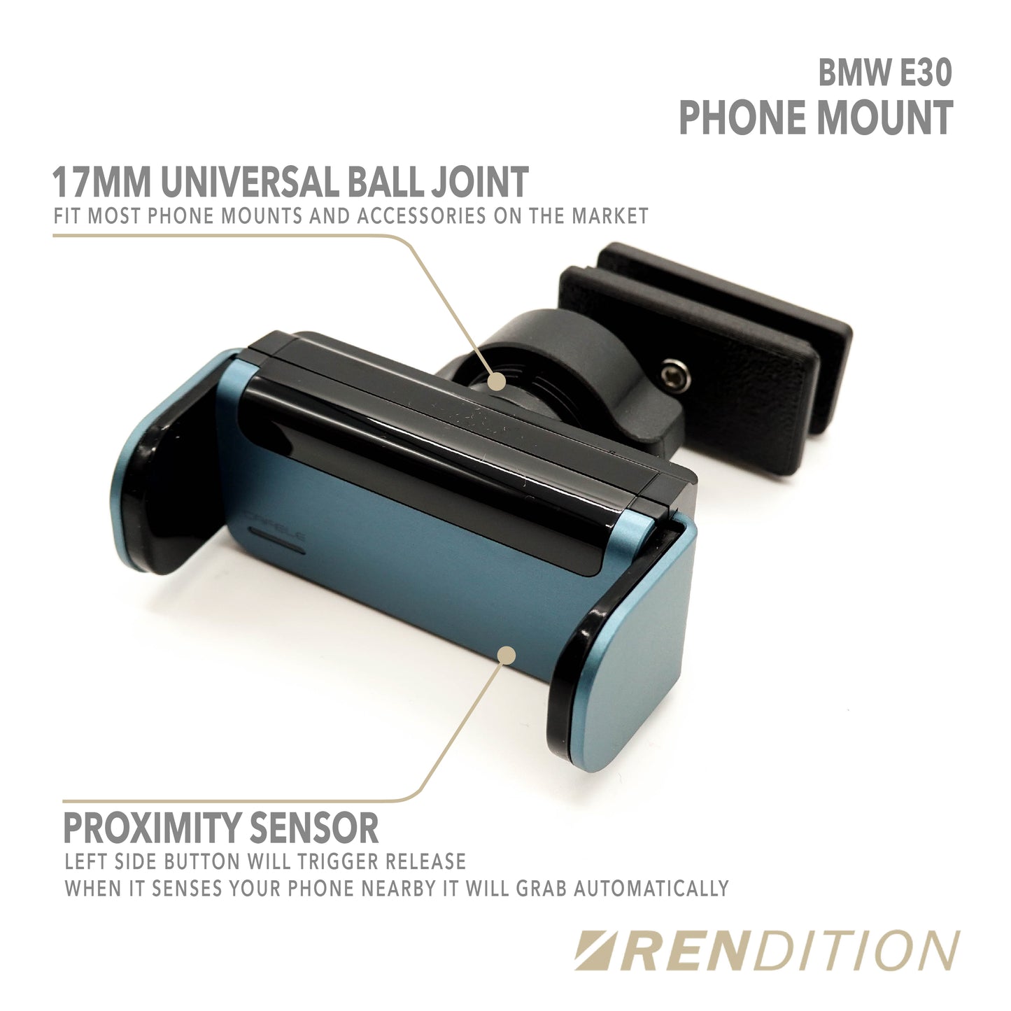 BMW E30 Phone Mount