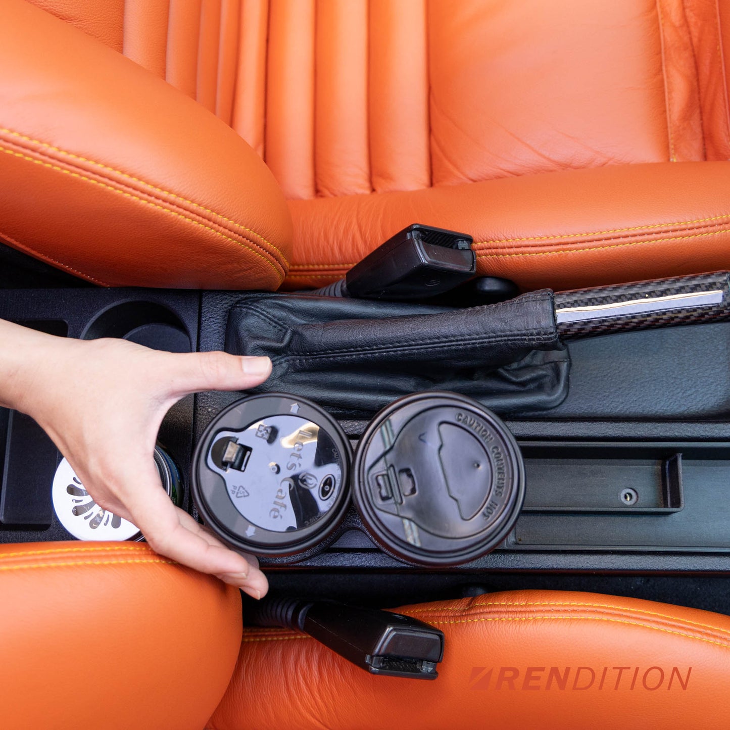 BMW E36 MANUAL FRONT CUP HOLDER (REVERSED)