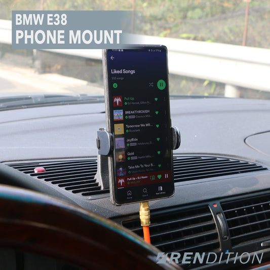 BMW E38 Phone Mount