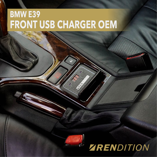 BMW E39 Front USB Charging Module V4 – Ashtray Replacement