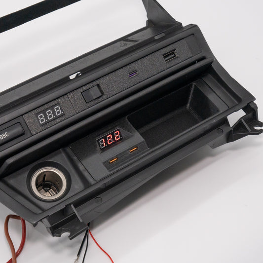 BMW E46 Ashtray USB Charger & Storage V3