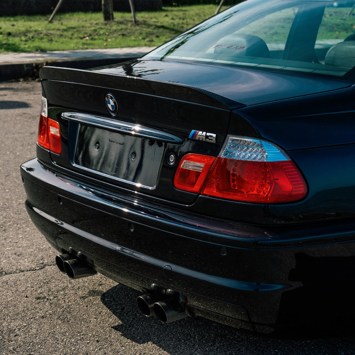 BMW E46 Rear Spoiler Ducktail