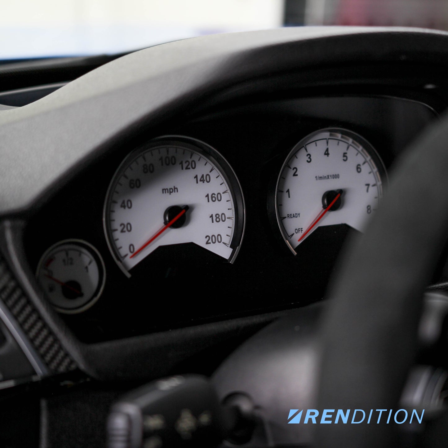 BMW F80/F82 Custom Gauge Face Overlay