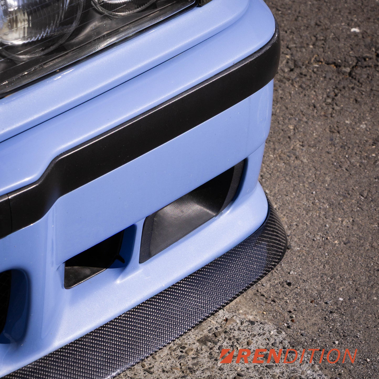 BMW E36 FOG LIGHT INTAKE DUCT AIR INTAKE RAM AIR
