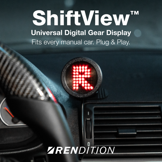 Rendition ShiftView™ Universal Digital Gear Display