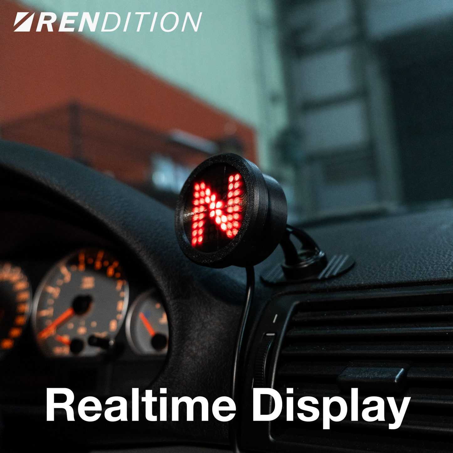 Rendition ShiftView™ Universal Digital Gear Display