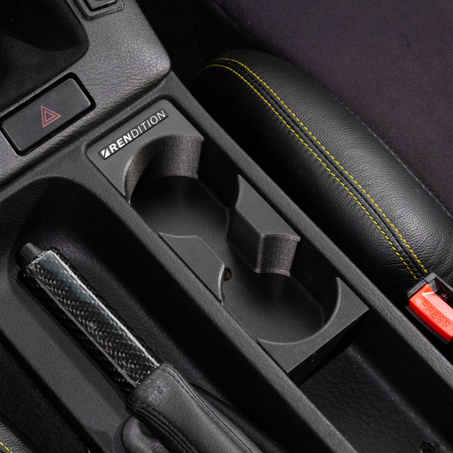 BMW E36 front cup holder STANDARD version dual cupholder OEM replacement V6 fits 1990–2000 3-Series