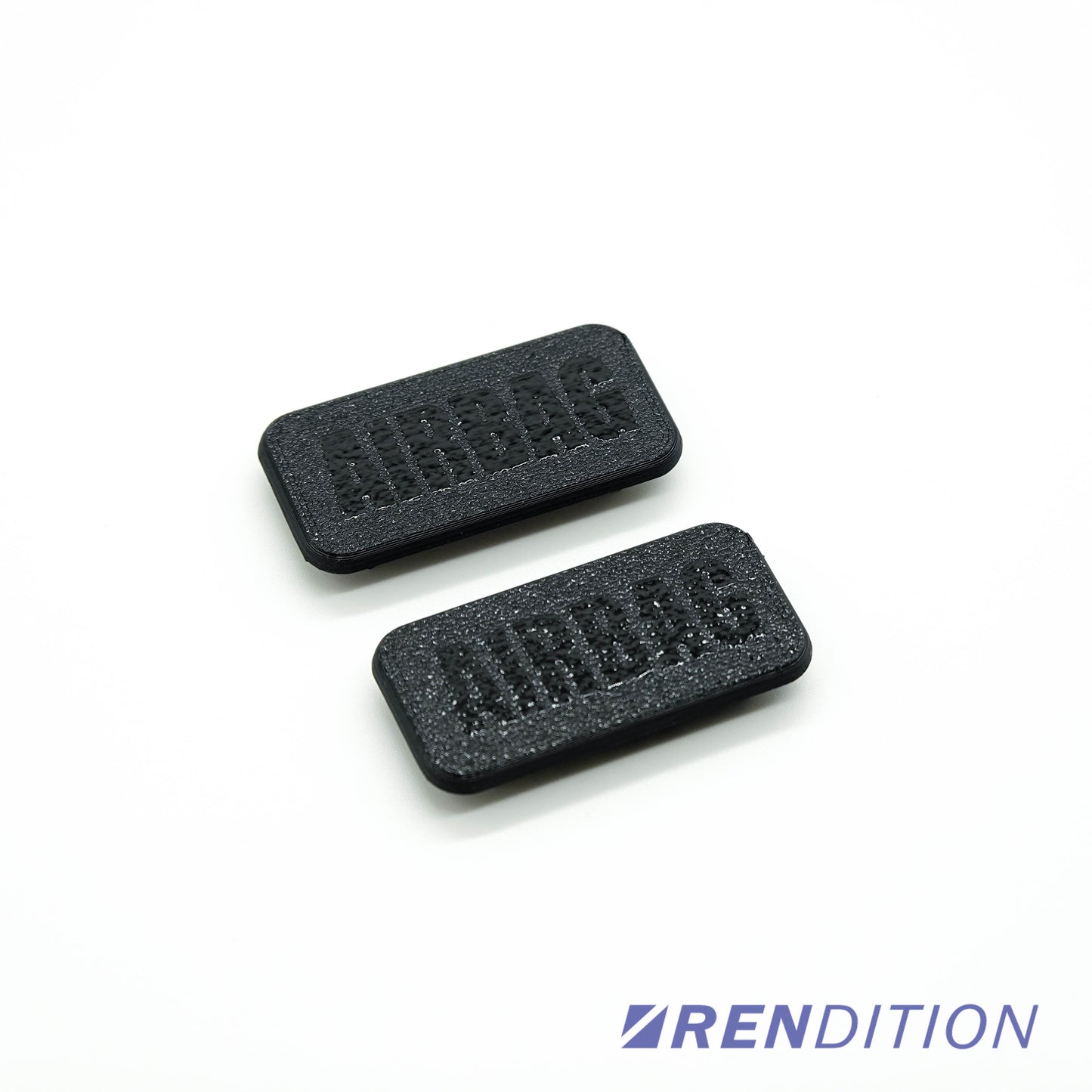 BMW A-pillar airbag cover replacement for E38 E39 E90 E91 E92 E93 E9X in textured black finish