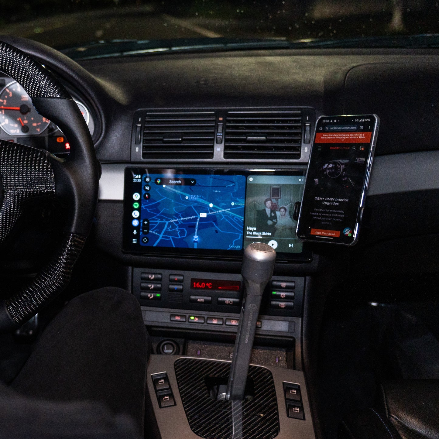 BMW E46 Multimedia Head Unit with CarPlay + Android Auto