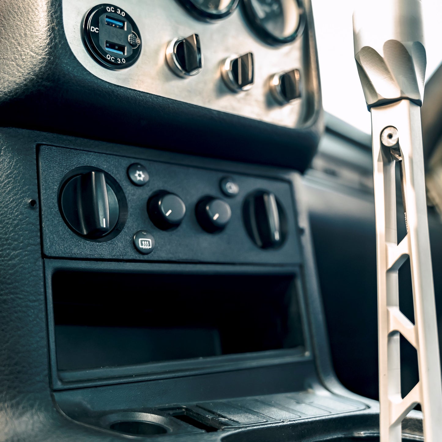 BMW E36 HVAC RELOCATE PANEL