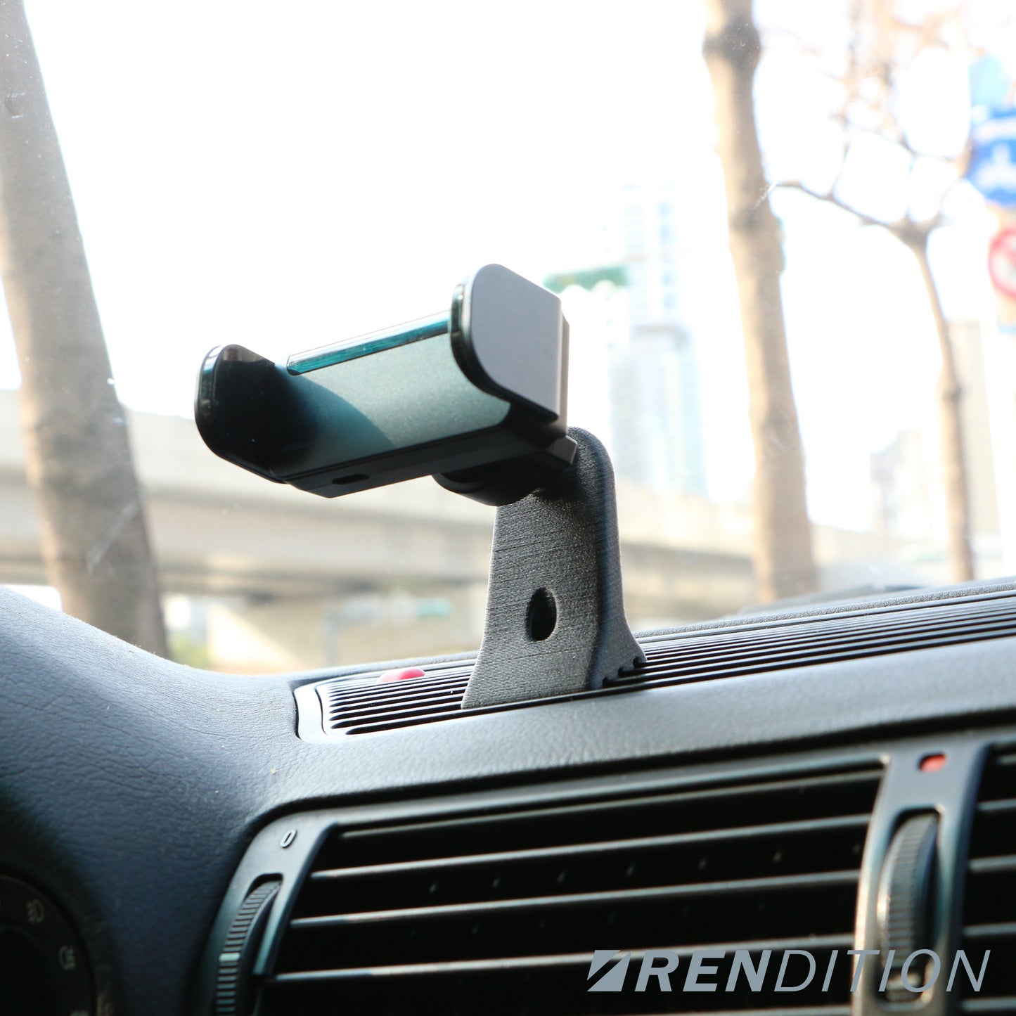 BMW E38 Phone Mount