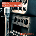 BMW E36 HVAC RELOCATE PANEL
