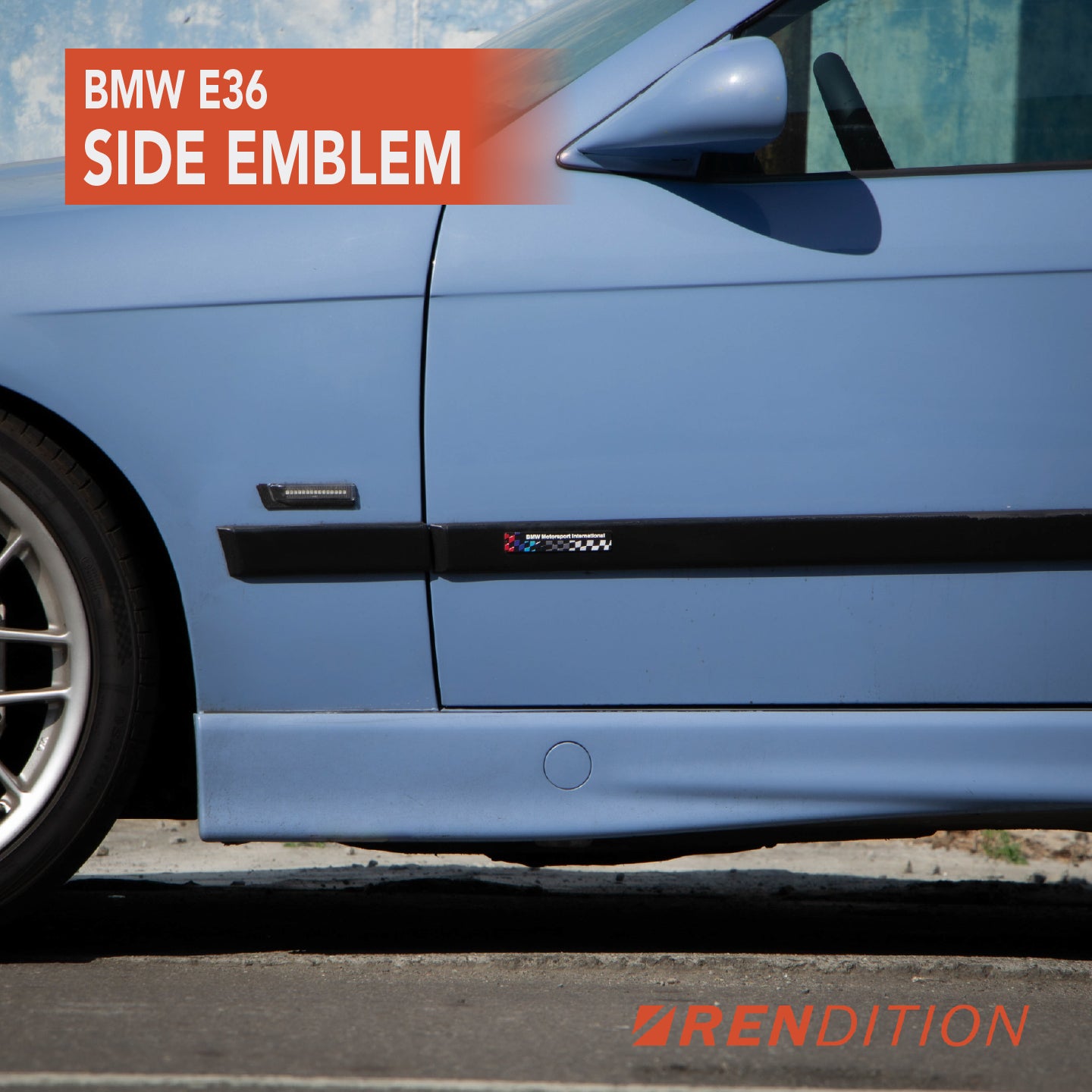 BMW E36 SIDE EMBLEM