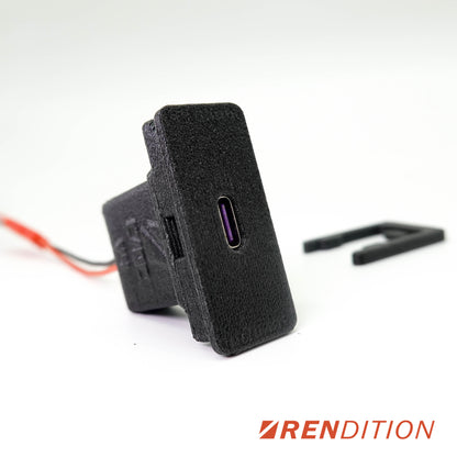 BMW E36 FRONT USB CHARGING MODULES
