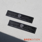 (NLA) ALPINA INTERIOR BADGE REPLICA REPLACEMENT B3 B5 B6 B8 B9 B12