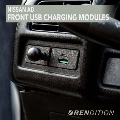 NISSAN AD FRONT USB CHARGING MODULES