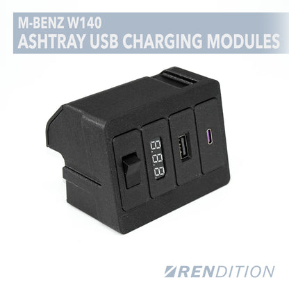 M-BENZ W140 FRONT USB CHARGING MODULES