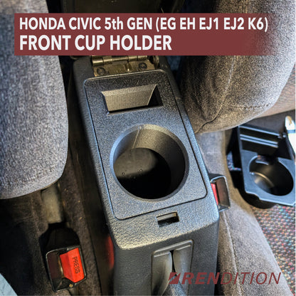 HONDA CIVIC EG FRONT CUP HOLDER (ALL 5th GEN EG, EH, EJ1, EJ2)