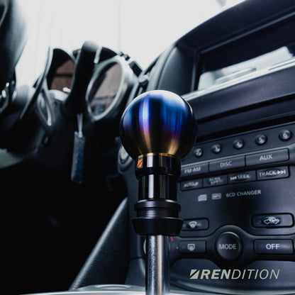 Rendition Billet Automatic Shift Knob for Nissan, Toyota, Honda, and Infiniti