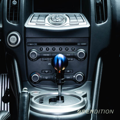 Rendition Billet Automatic Shift Knob for Nissan, Toyota, Honda, and Infiniti