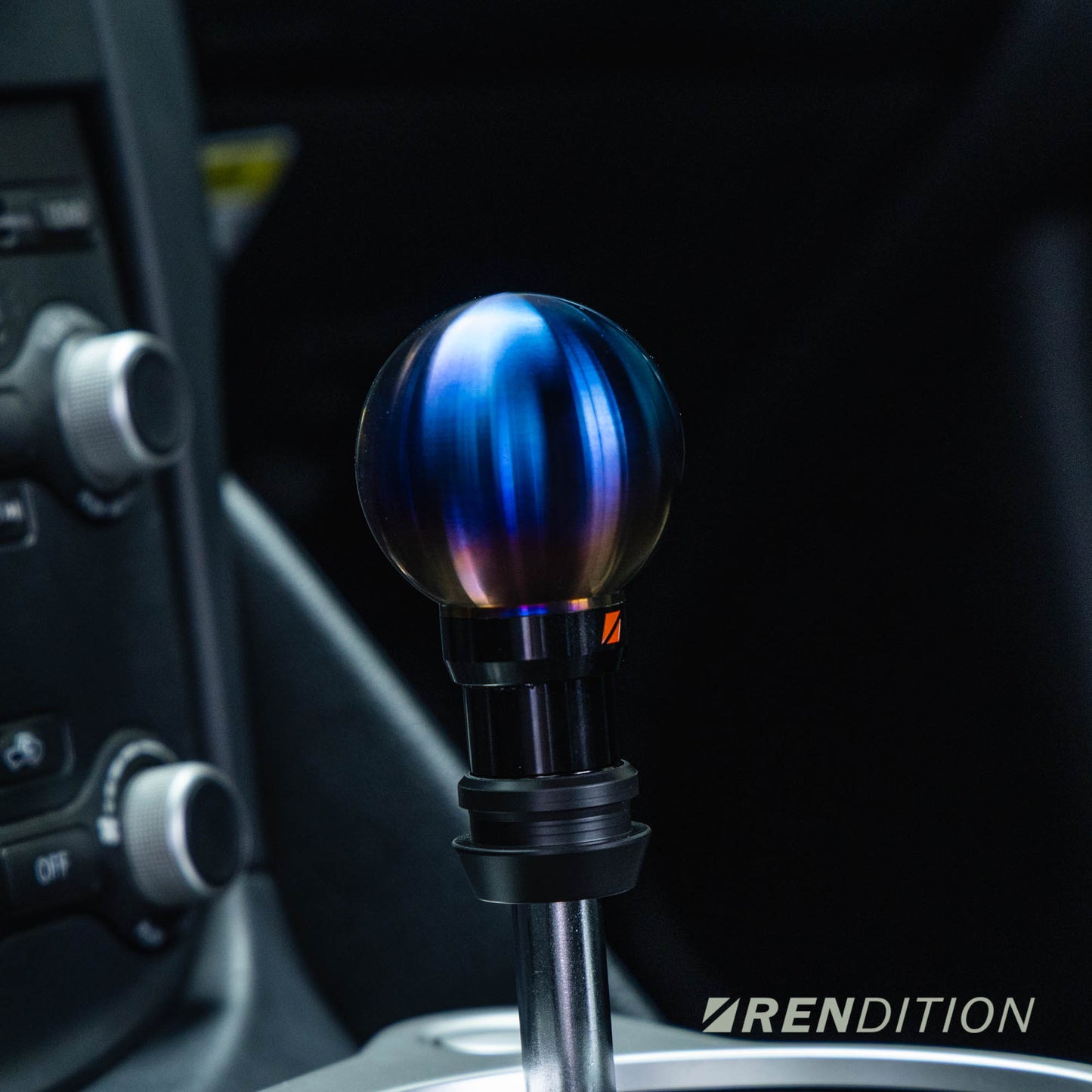 Rendition Billet Automatic Shift Knob for Nissan, Toyota, Honda, and Infiniti