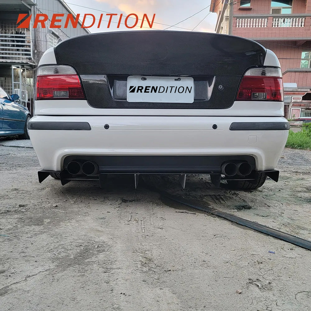 BMW E39 Rear Diffuser Kit V2 – Rendition Design & Manufacturing