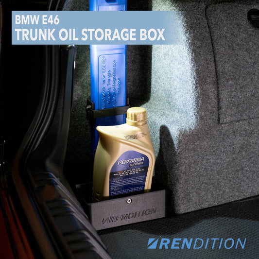 E46 TRUNK OIL STORAGE BOX