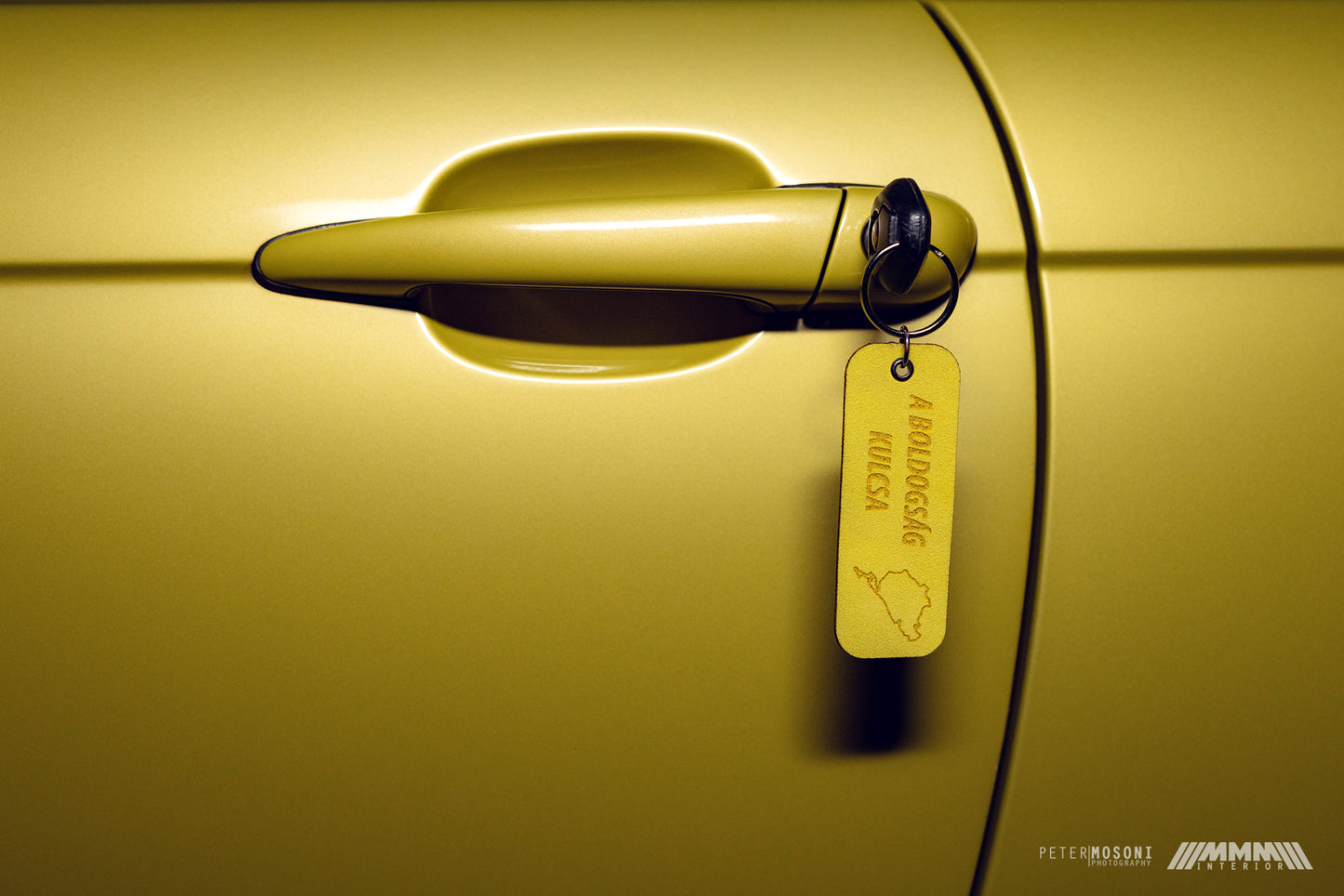 MMM Interior x Rendition Leather Keychain