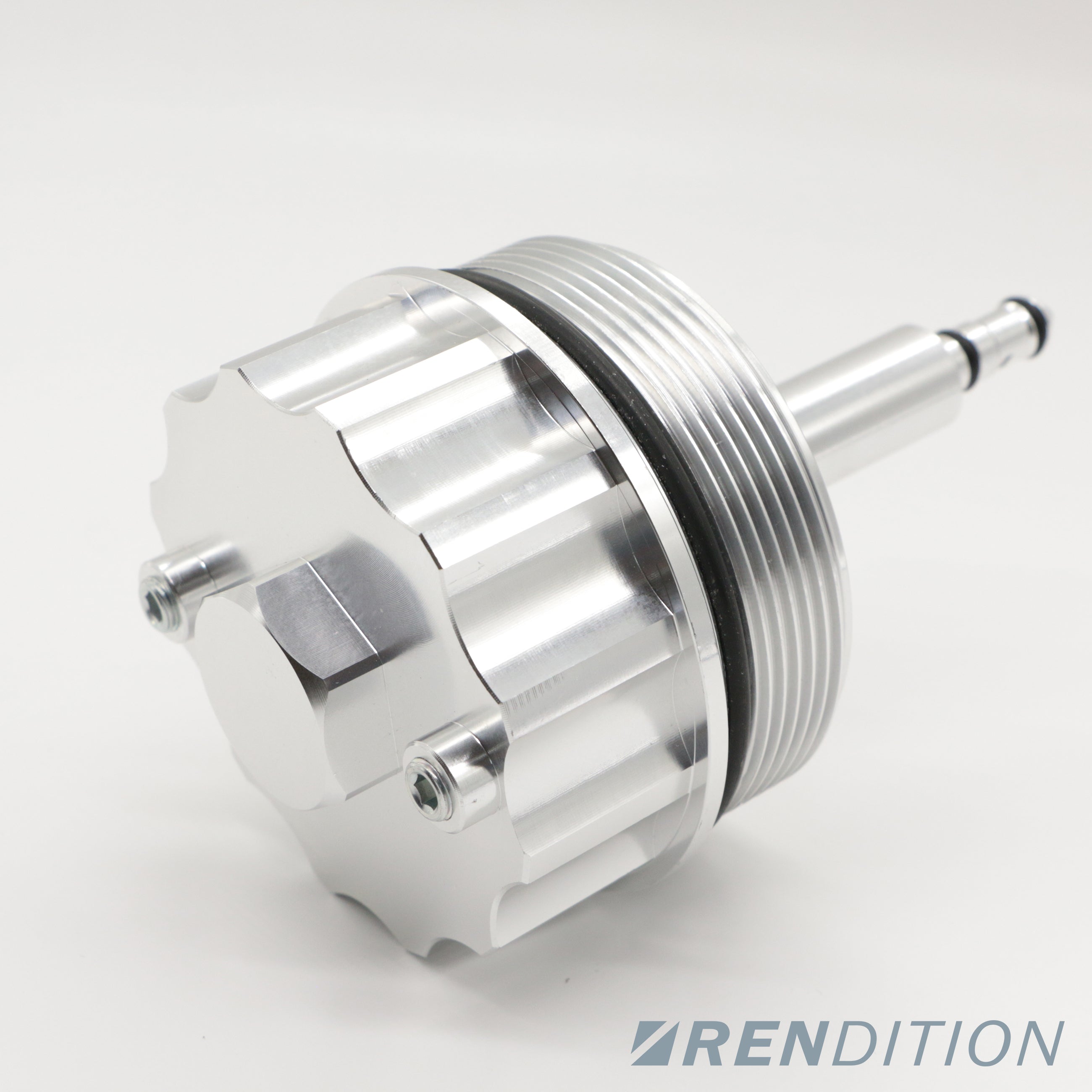 BMW CNC-machined aluminum oil cap adapter for M50 M52 S50 S52 M54 