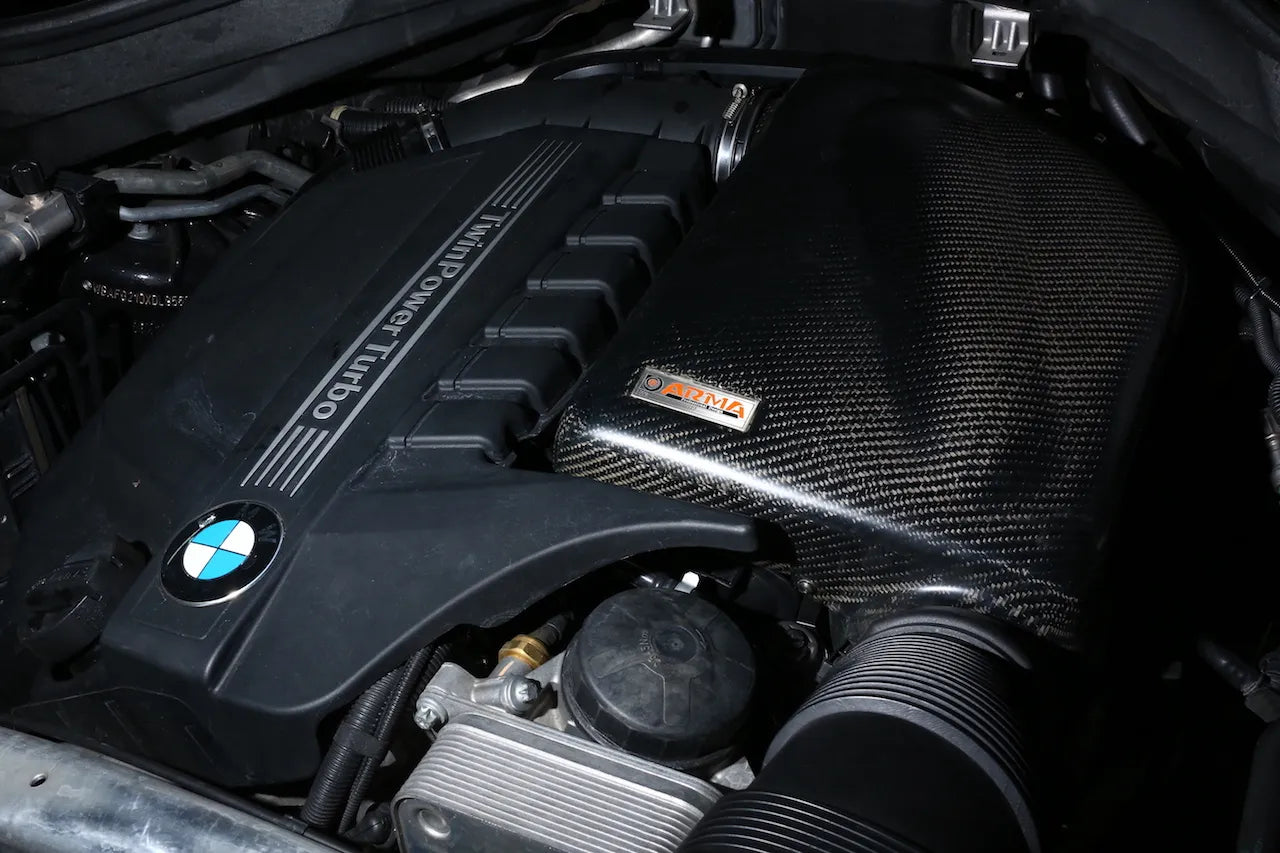 BMW E70 F15 X5 / E71 F16 X6 ARMASPEED Carbon Fiber Cold Air Intake
