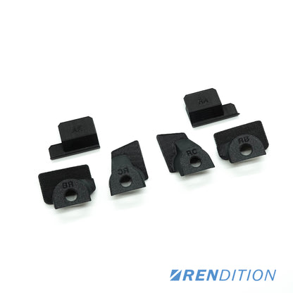 BMW E46 Sedan B-pillar trim repair kit