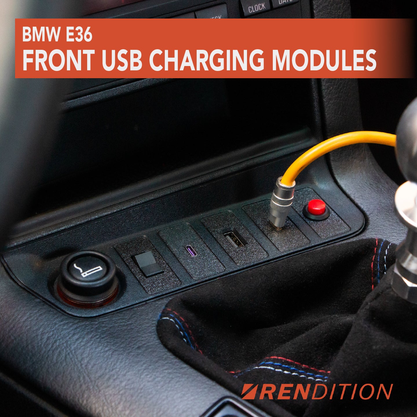 BMW E36 USB & Modular Switch System V6