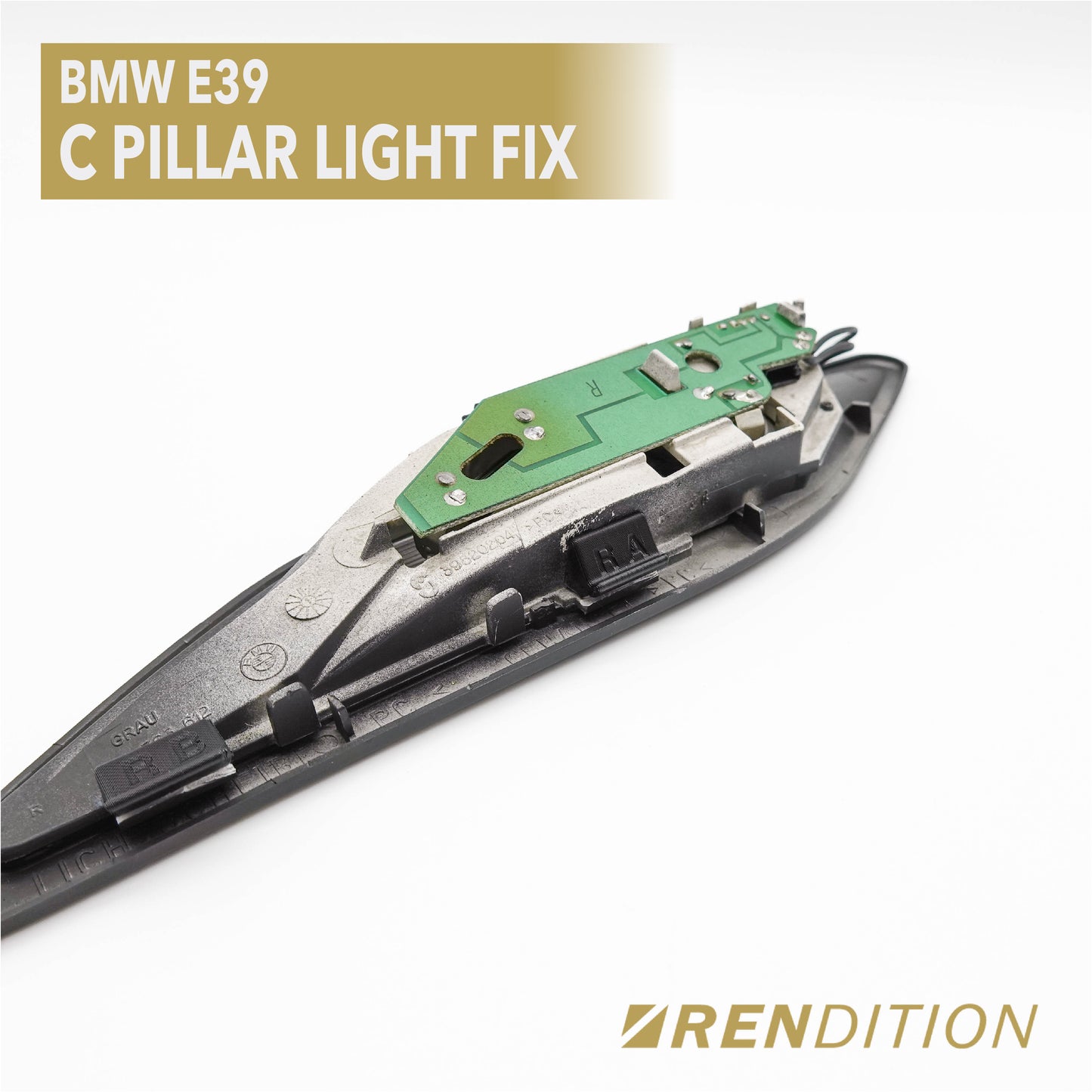 BMW E39 C PILLAR LIGHT FIX