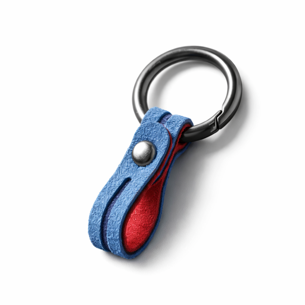 M color Alcantara Key Ring | Genuine Alcantara Keychain M color Alcantara Key Ring | Genuine Alcantara Keychain