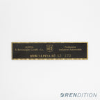 (NLA) ALPINA INTERIOR BADGE REPLICA REPLACEMENT B3 B5 B6 B8 B9 B12