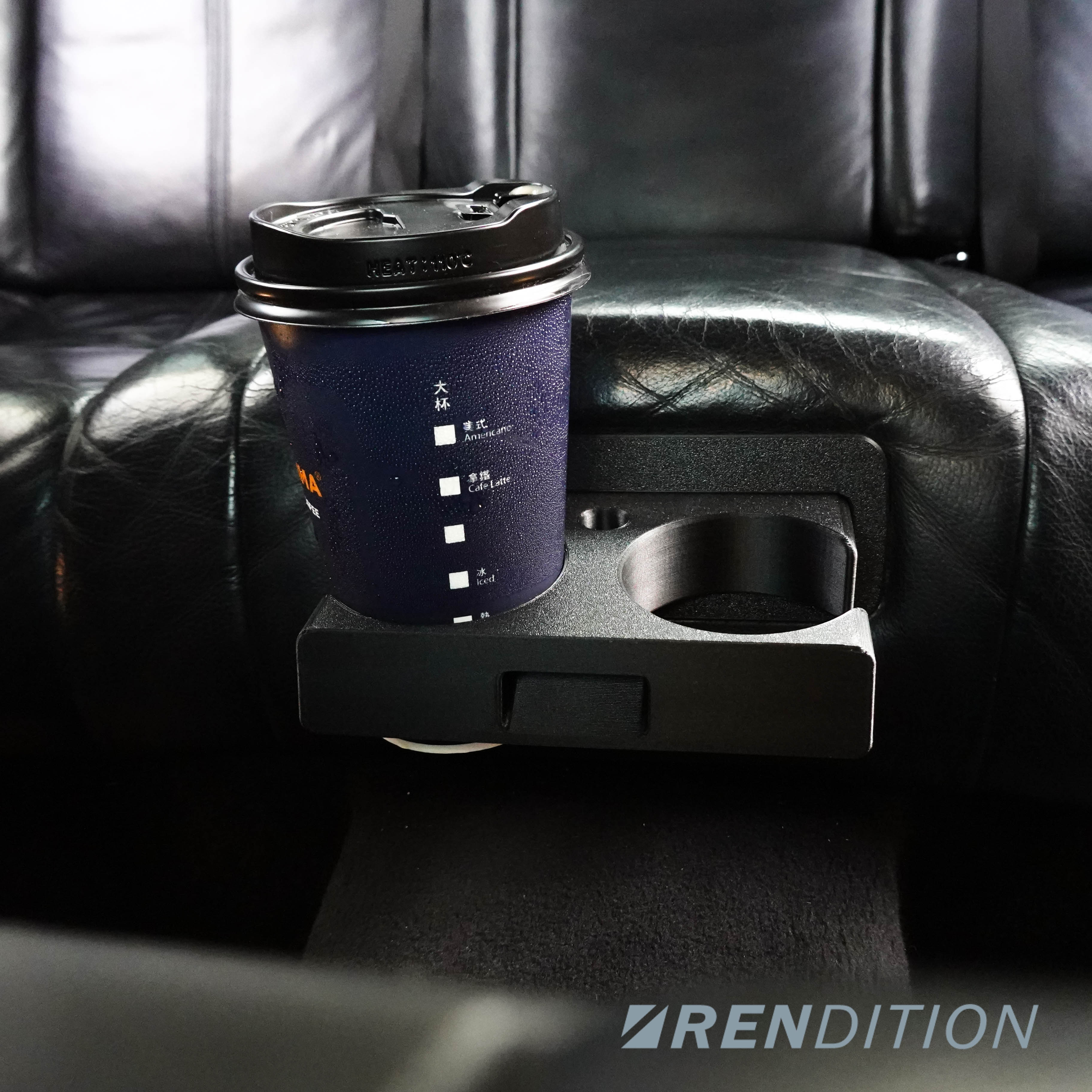 BMW E38 REAR CUP HOLDER