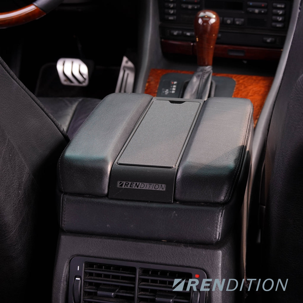 BMW E38 ARMREST STORAGE TRAY V2.1 / STOAGE BOX / E38 PHONE REPLACEMENT