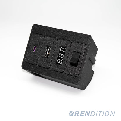 M-BENZ W140 FRONT USB CHARGING MODULES