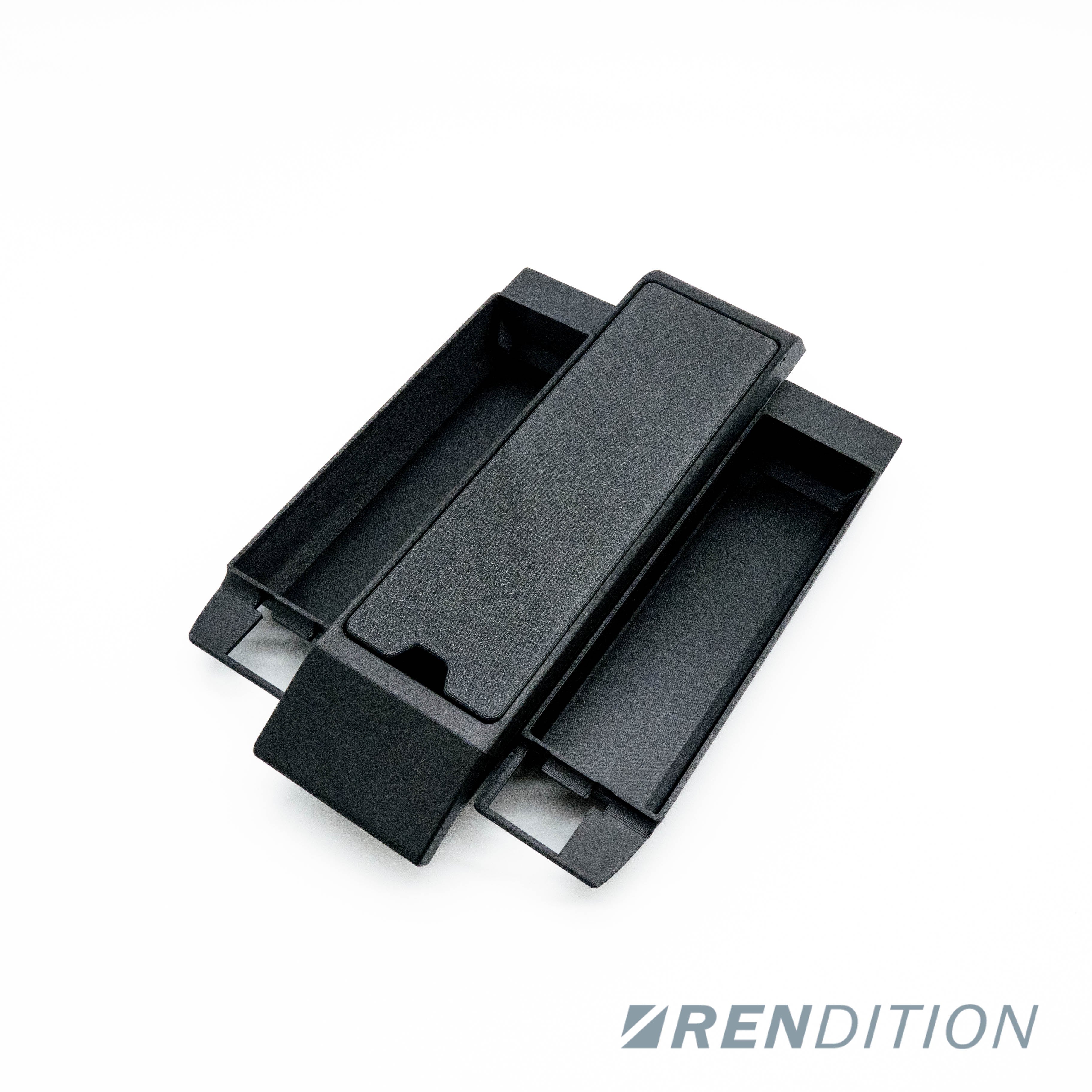 BMW E38 扶手收納托盤 V2.1 / 收納箱 / E38 手機替換零件