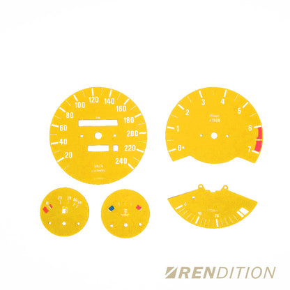 BMW E30 GAUGE FACE / GAUGE OVERLAY FOR M3