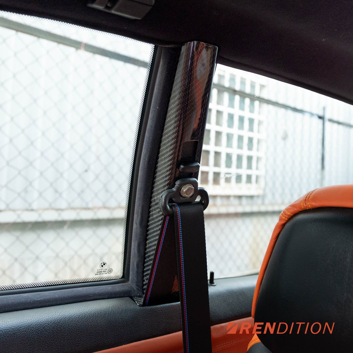 BMW E36 B-Pillar Trim Replacement for Coupe & Convertible