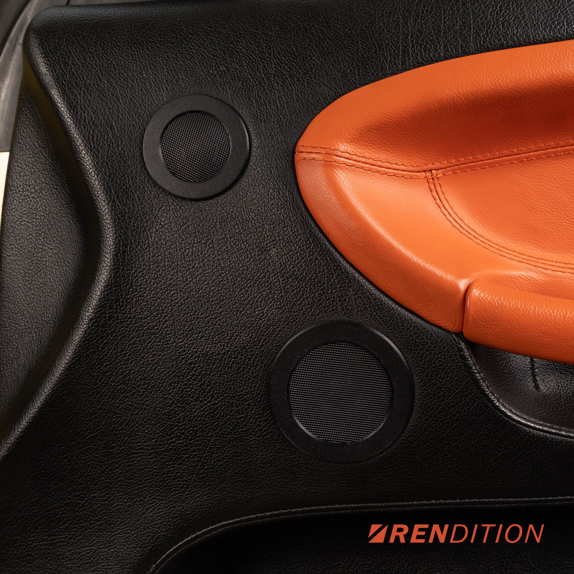 BMW E36 Door Tweeter & Speaker Grille Upgrade Kit – HiFi Full-Range Replacement