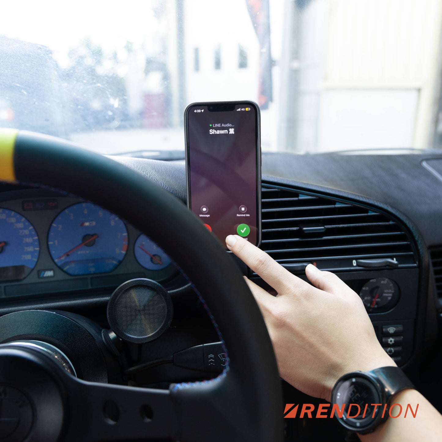 BMW E36 Phone Mount V7 – Auto Grip Vent Mount