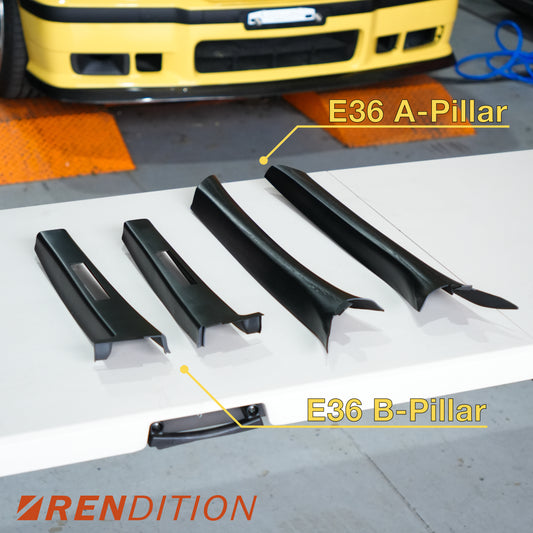 BMW E36 A-Pillar Trim Replacement for Coupe & Convertible