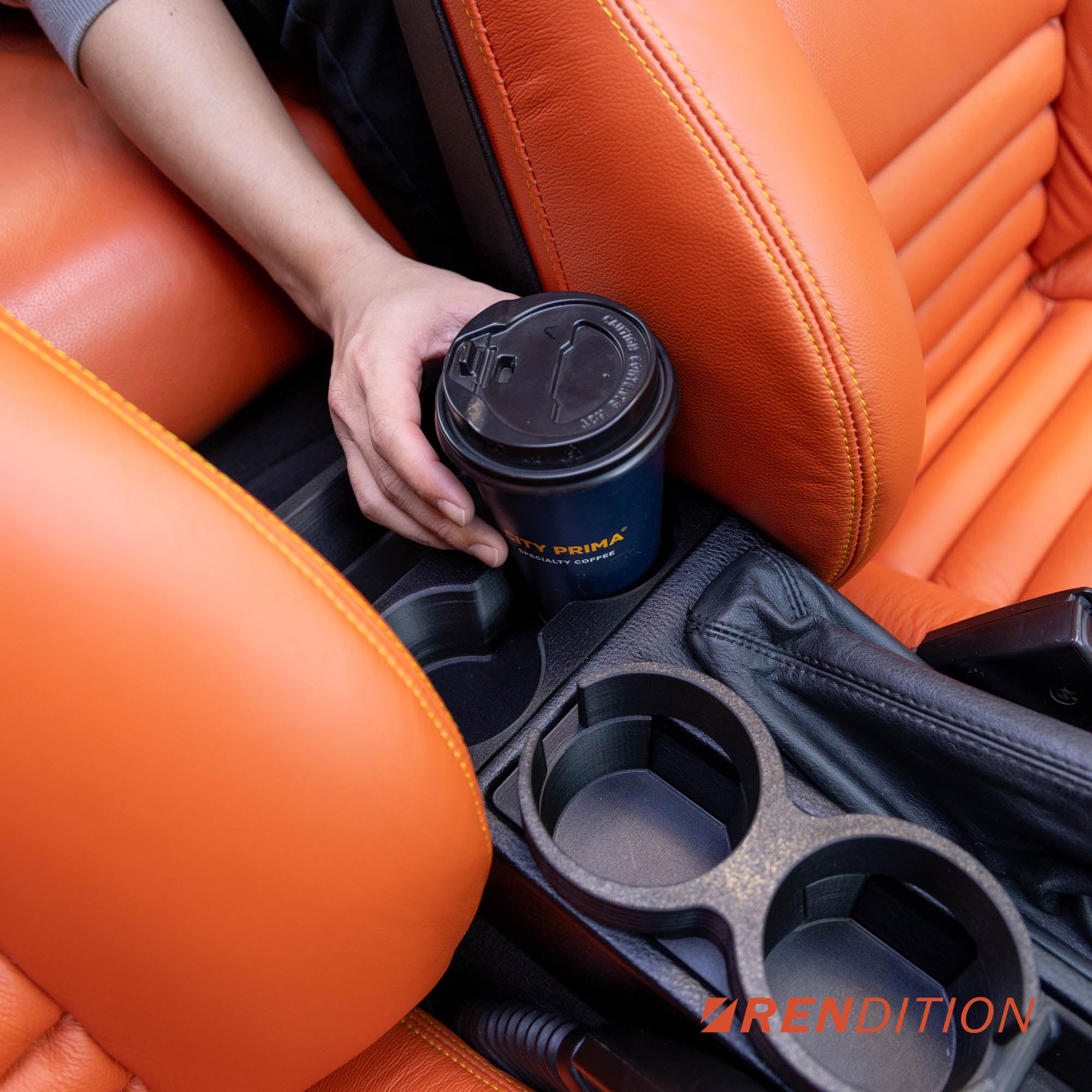 BMW E36 Armrest Delete Cupholders V2